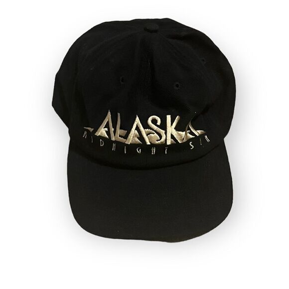 Star Pacific Alaska Midnight Sun Black Baseball Hat - Picture 1 of 10